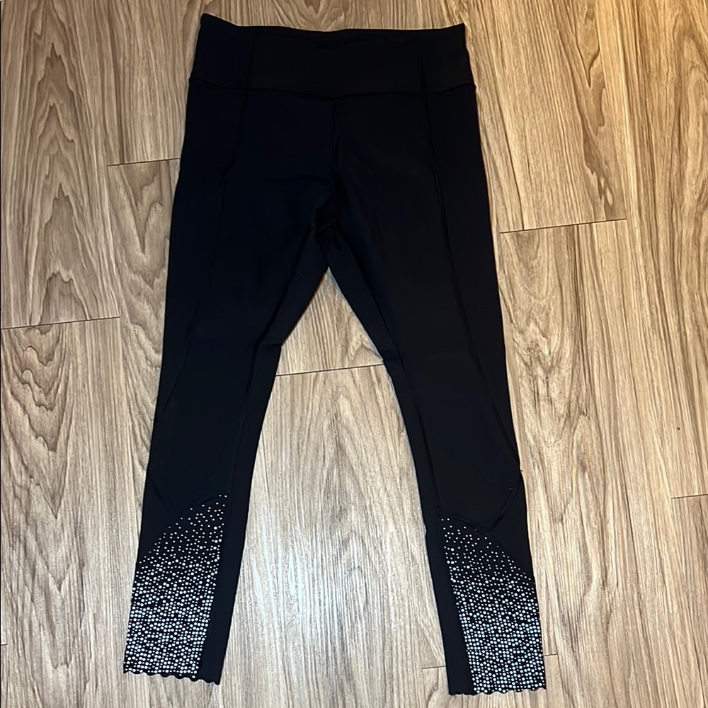 Lululemon reflective Black Leggings